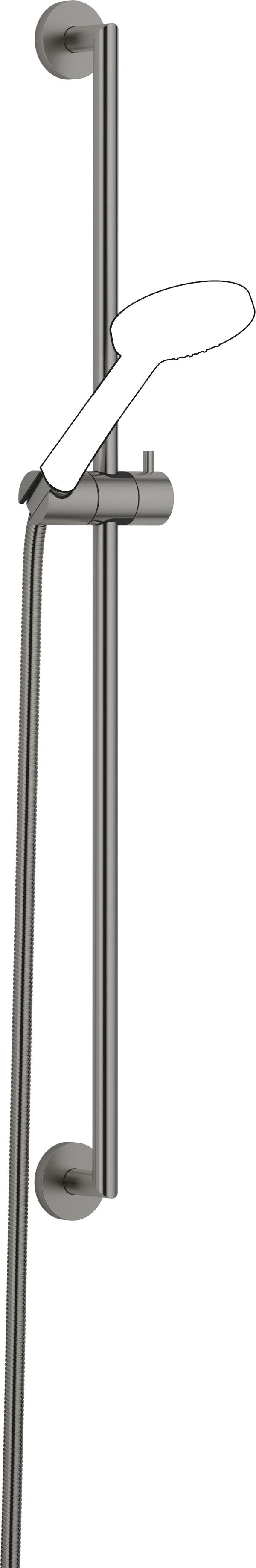 Glissière de douche Dornbracht Dark platine mat image number 0