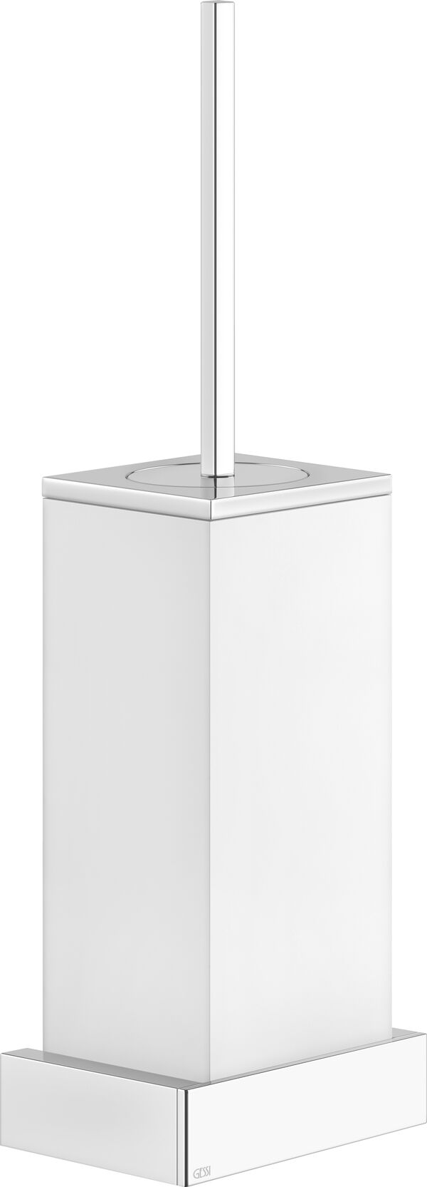 Porte-balai de WC Gessi Rettangolo Chrom&eacute; image number 0