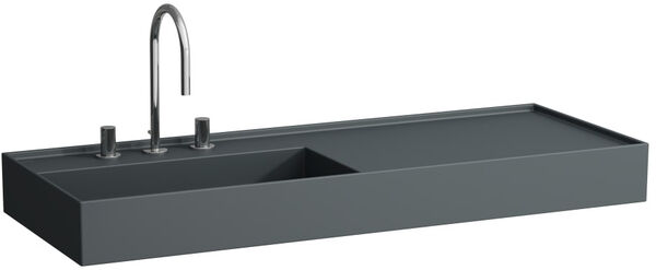 Waschtisch Laufen Kartell 120 x 46 cm Graphit matt image number 0