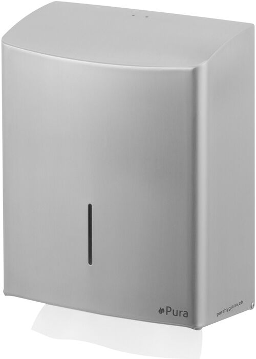 Distributeur d'essuie-mains Pura Inox Acier inoxydable mat
