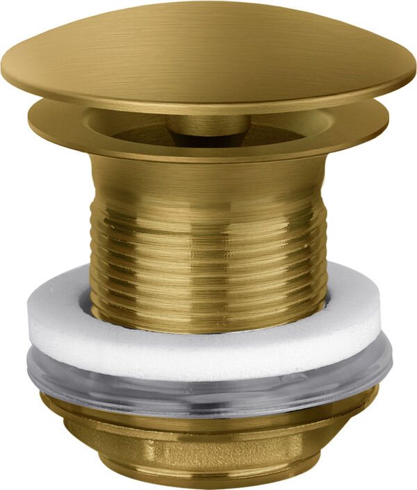 Soupape d'&eacute;coulement Gessi 1&frac14;" Brushed brass image number 0