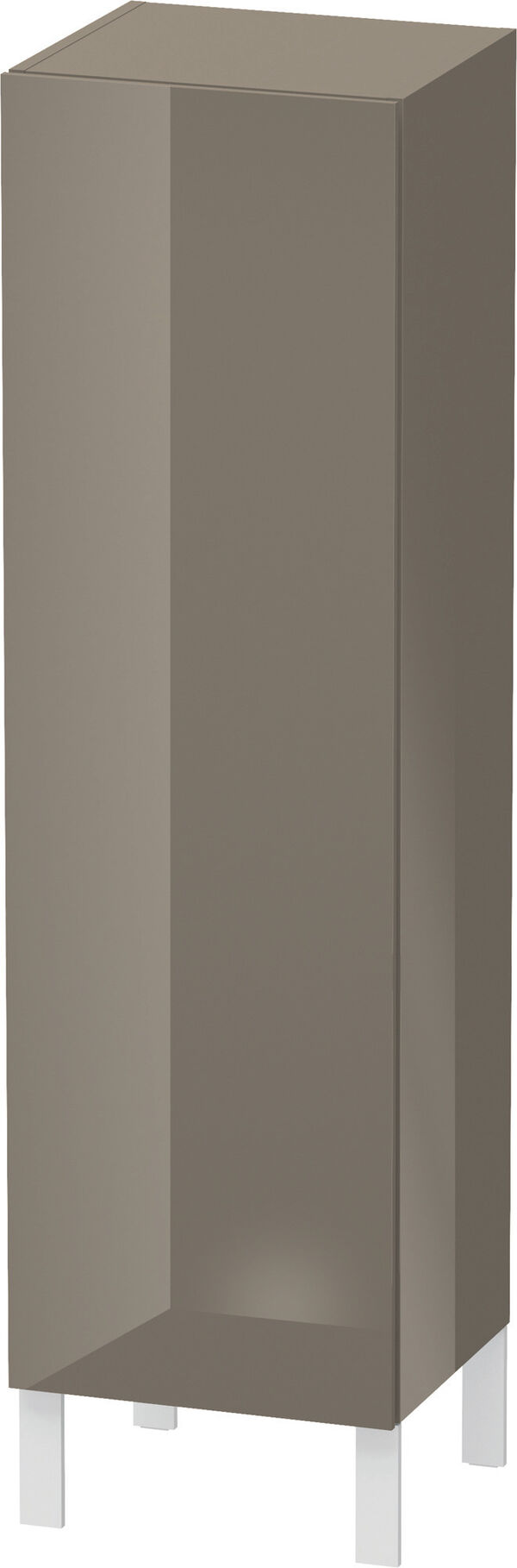 Seitenschrank Duravit L-Cube flannel grey hochglanz image number 0