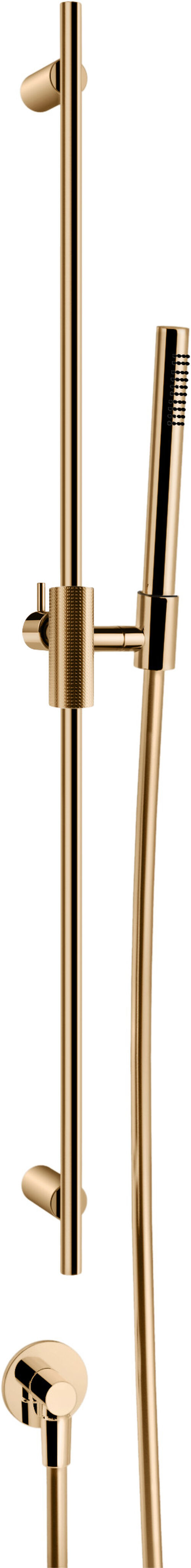 Guarnizione da doccia Gessi Habito warm bronze PVD cesello