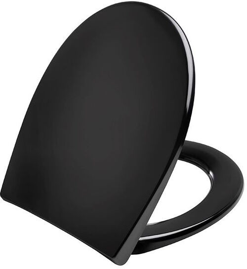 Siège de WC Pressalit Scandinavia Plus avec couvercle Noir