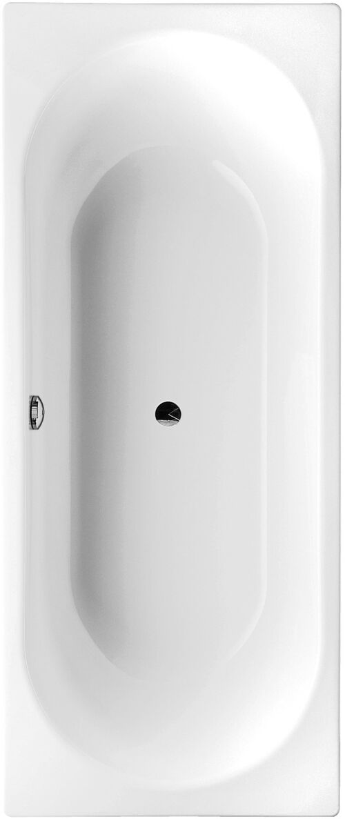 Vasca da bagno Schmidlin Duett Vario 182 x 84 cm Bianco