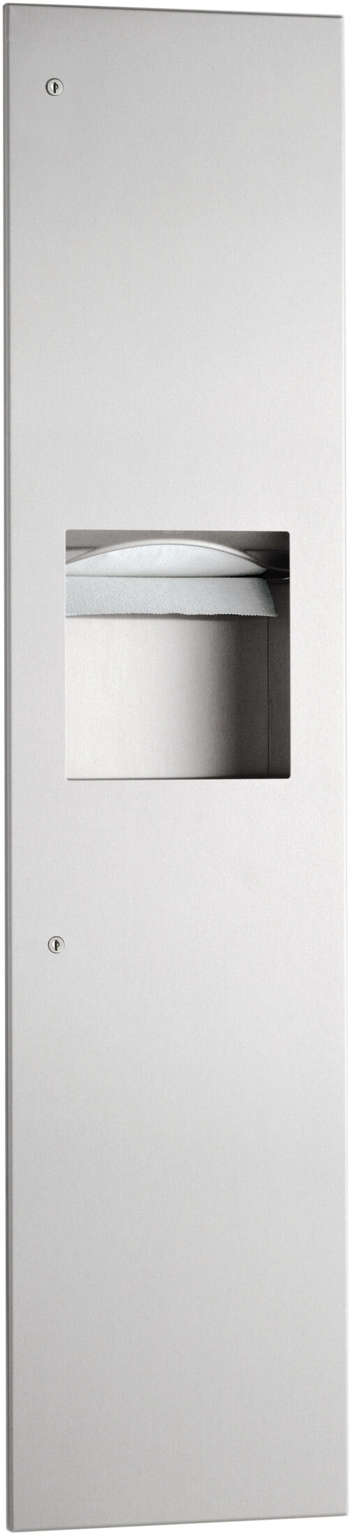 Papierhandtuchspender-Abfallbeh&auml;lter Bobrick Trimline UP