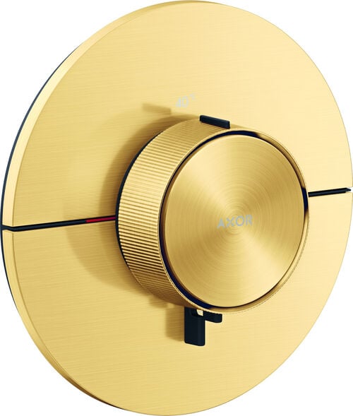 Syst&egrave;me de douche Axor ShowerSelect ID Brushed gold optic