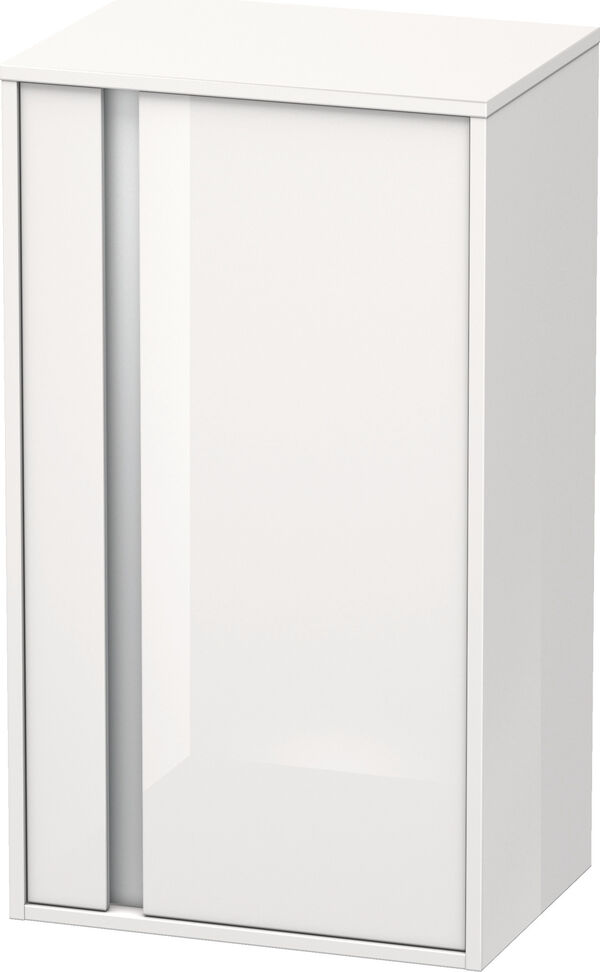 Armoire lat&eacute;rale midi Ketho Blanc brillant image number 0