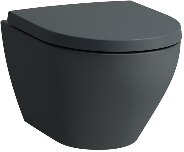 Wand-Klosett Laufen Moderna S compact graphit matt image number 0