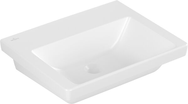 Waschtisch Villeroy & Boch Subway 3.0 55 x 44 cm Stone white matt Cleaneffekt image number 0