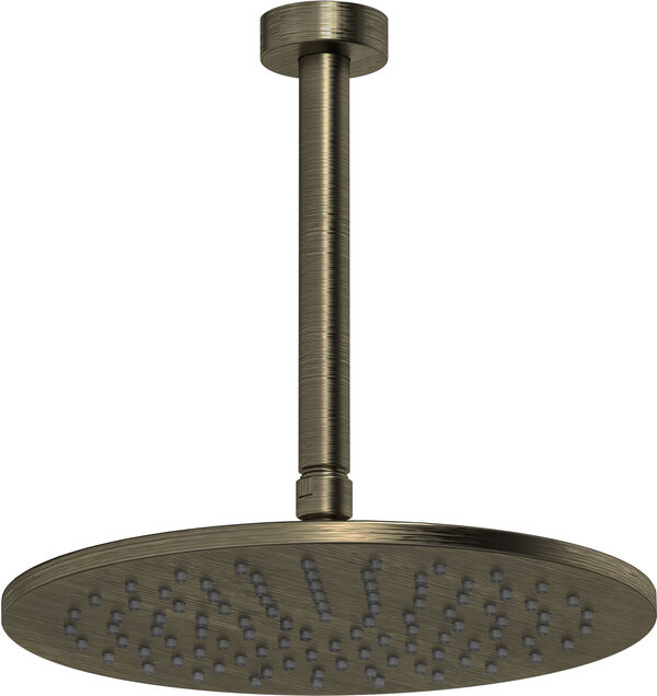 Pomme de douche avec effet pluie Gessi &frac12;" Aged bronze image number 0