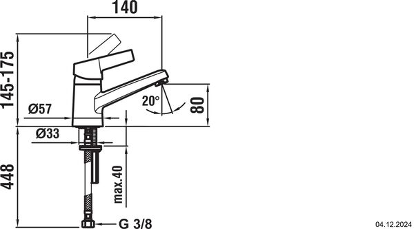 Mélangeur monobloc Laufen Swap chromeline image number 1
