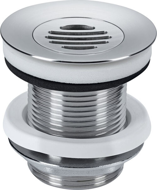 Soupape à grille Neoperl 1¼" acier inoxydable mat
