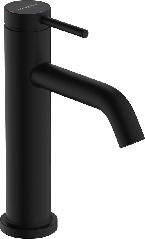 Einlochmischer Hansgrohe Tecturis S schwarz matt