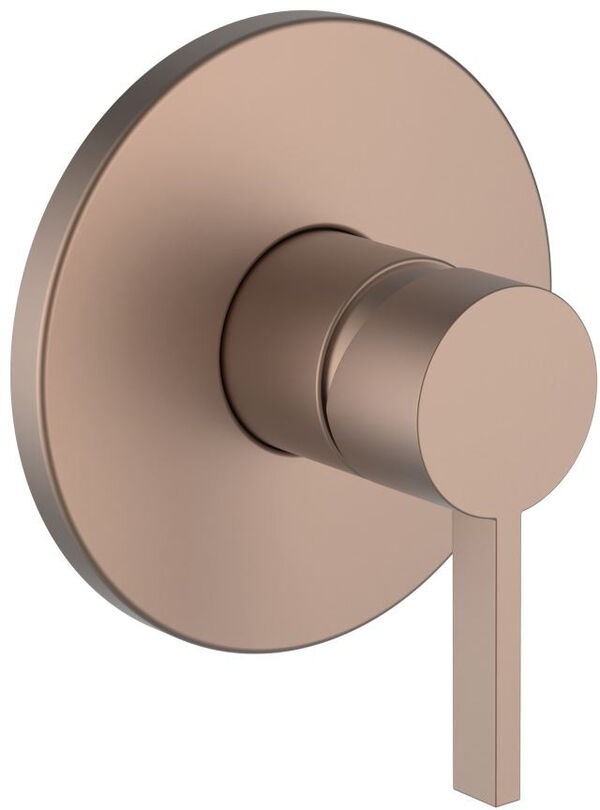 Duschmischer-Endmontageset Laufen Kartell &frac12;" Rosengold geb&uuml;rstet PVD basis chrom image number 0