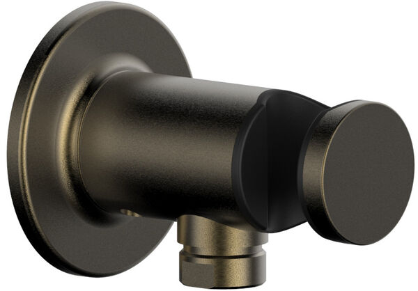 Coude de raccordement Gessi Inciso ½" Aged bronze image number 0