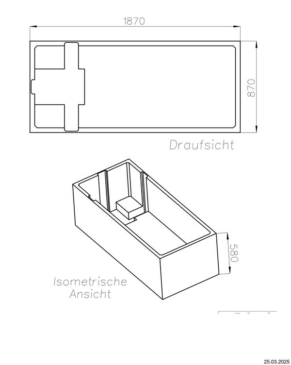 Badewannentr&auml;ger Schedel image number 1