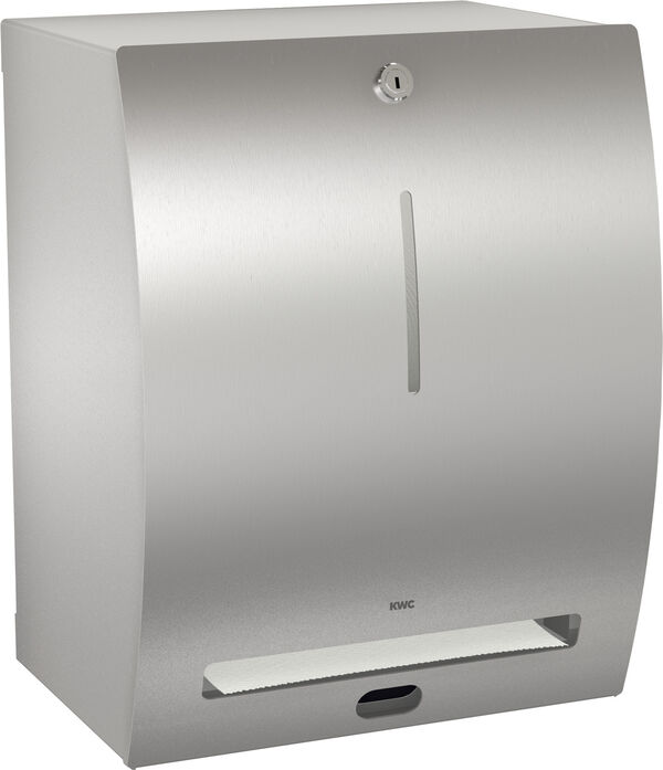 Distributeur d'essuie-mains KWC Stratos STR 630 Acier inoxydable satin&eacute; mat image number 0