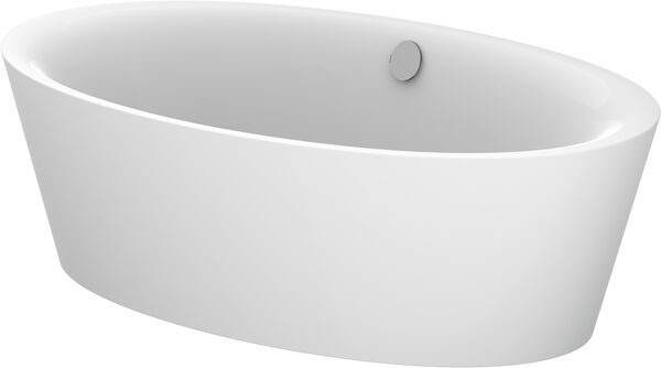 Vasca da bagno Ella Oval Shape, a libera installazione, 180 x 100 x 45 cm, con grembiule smaltato image number 0