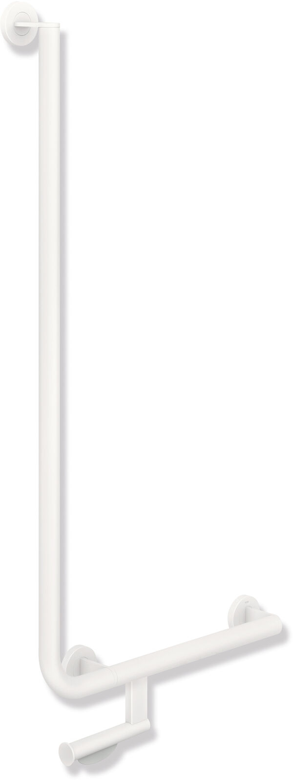 Barre d'appui d'angle Hewi 900 blanc mat image number 0