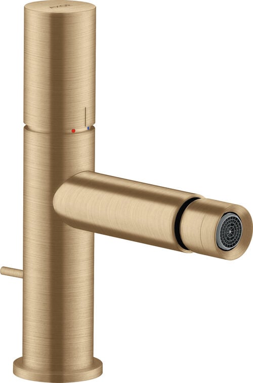 Bidetmischer Axor Uno Zero Brushed bronze
