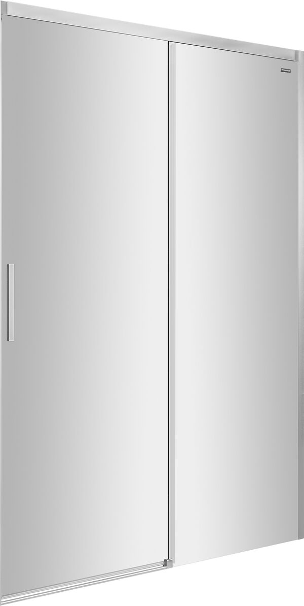 Porte coulissante Duscholux Bella Vita 3 Argent &eacute;lox&eacute; Verre clair CareTec Pro image number 0