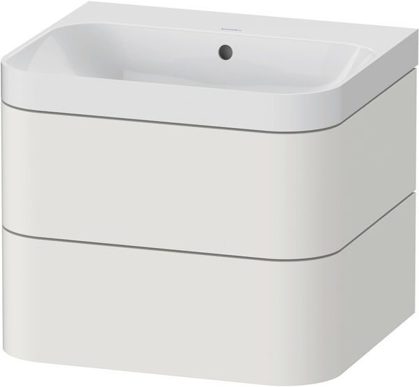 Waschtischkombination Duravit Happy D.2 Plus nordic white matt image number 0
