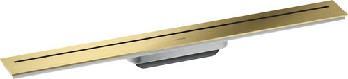canale doccia Axor set Brushed brass