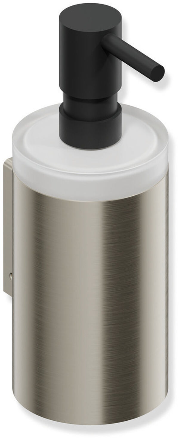 Distributore di sapone Hewi System 162, modello a parete, 200 ml, supporto rivestimento PVD, image number 0