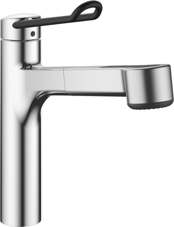 Miscelatore monocomando per lavello KWC Vita Pro 2.0, doccia estraibile, inversore, s 225 mm, 120&deg; image number 0