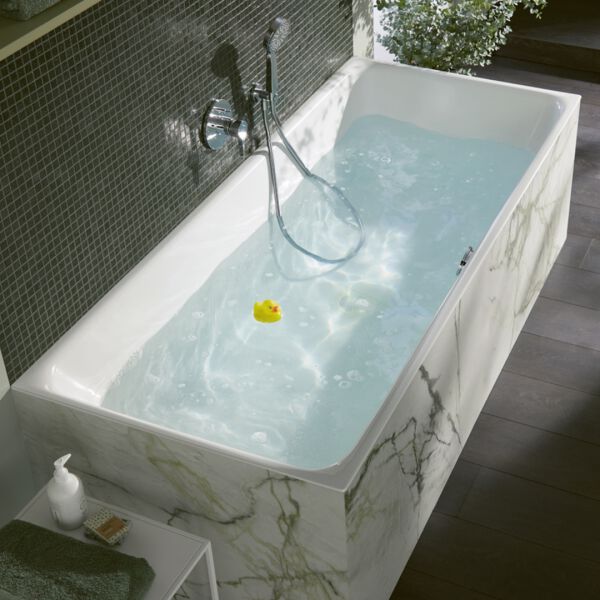 Baignoire Alterna steel zero 190 x 90 cm Blanc image number 2