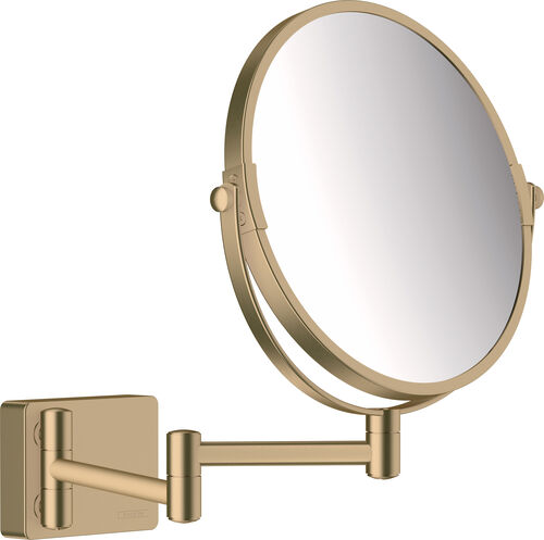 Kosmetikspiegel Hansgrohe AddStoris Brushed bronze