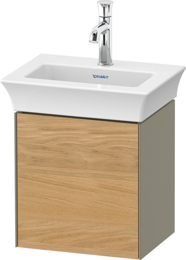 Meuble sous-lavabo Duravit White Tulip Stone grey brillant image number 0