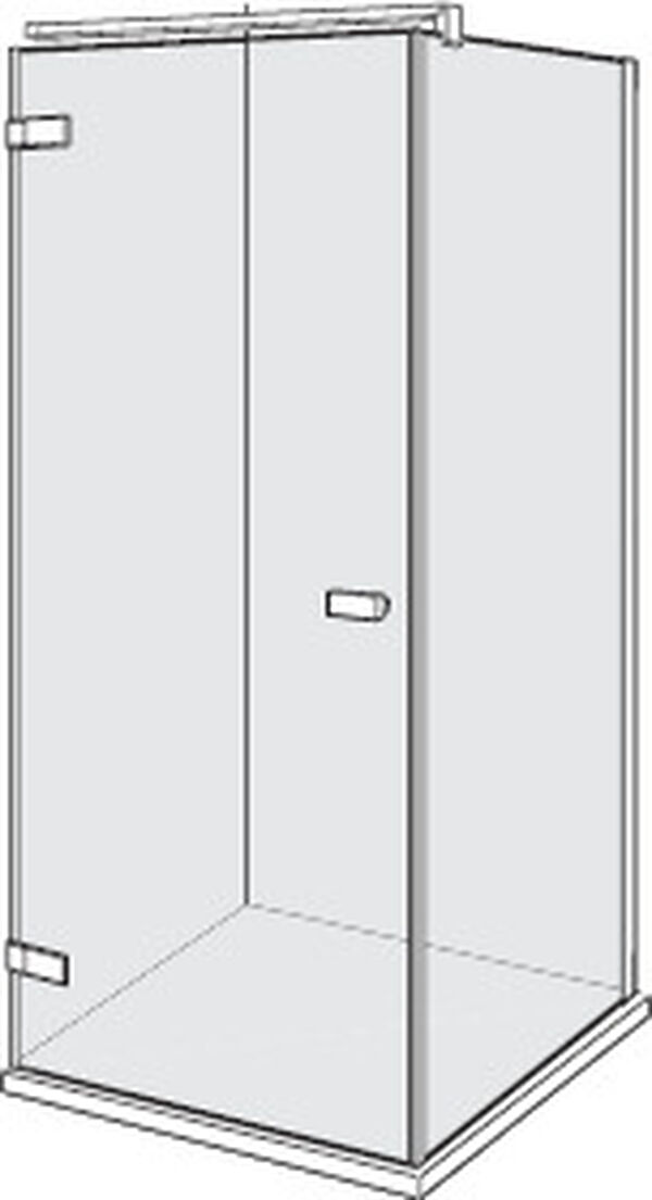 Pendeltüre Alterna lin.3 Finox Echtglas klar CareTec Pro image number 0