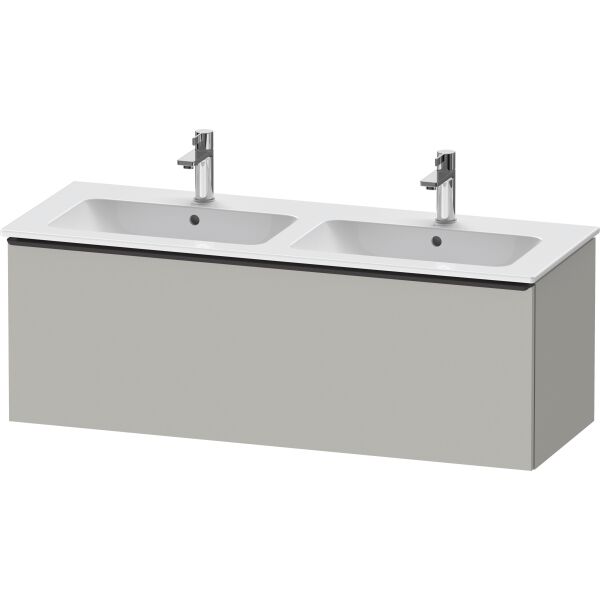 Meuble sous-lavabo Duravit D-Neo Gris béton mat image number 1