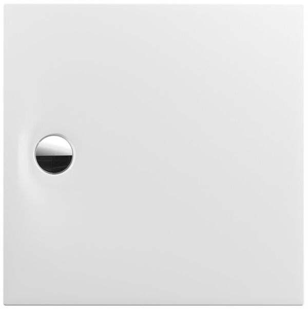 Superficie doccia Schmidlin Swiss Line, 1000 x 1000 x 15 mm, acciaio, isolazione fonica image number 0