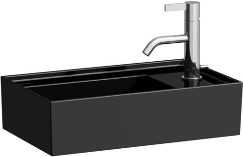 Wandbecken Laufen Kartell schwarz