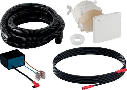 Set &agrave; encastrer Geberit avec bloc d&rsquo;alimentation