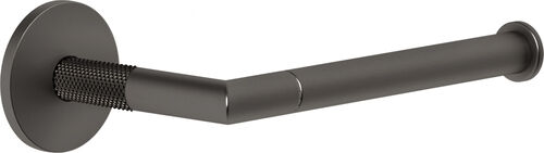 Portacarta Gessi Anello Black metal brushed