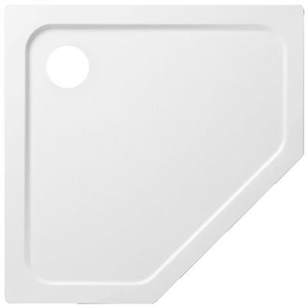 Receveur de douche d'angle Kaldewei Cornezza Blanc Cleaneffekt image number 0