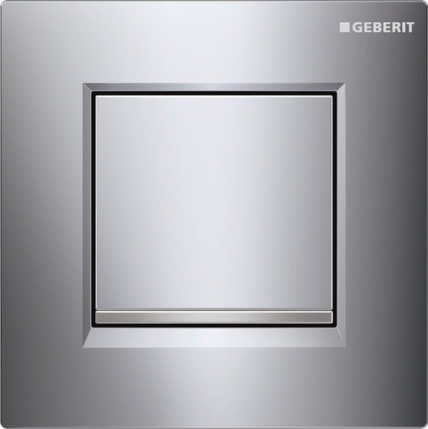 Plaque de d&eacute;clenchement Geberit Typ20 square Brillant/Mat/Brillant image number 0