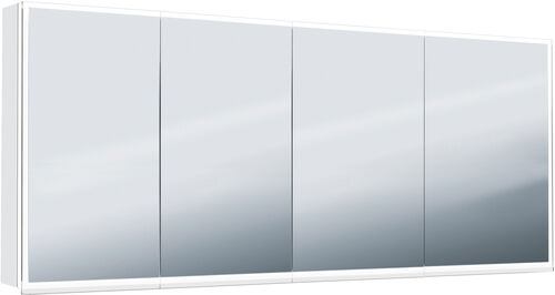 Spiegelschrank Alterna quattro luci LED Weiss