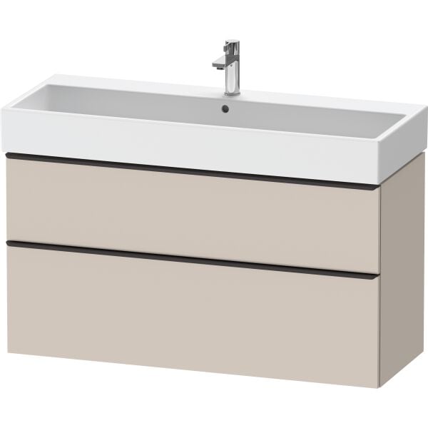 Waschtischmöbel Duravit D-Neo taupe matt image number 1