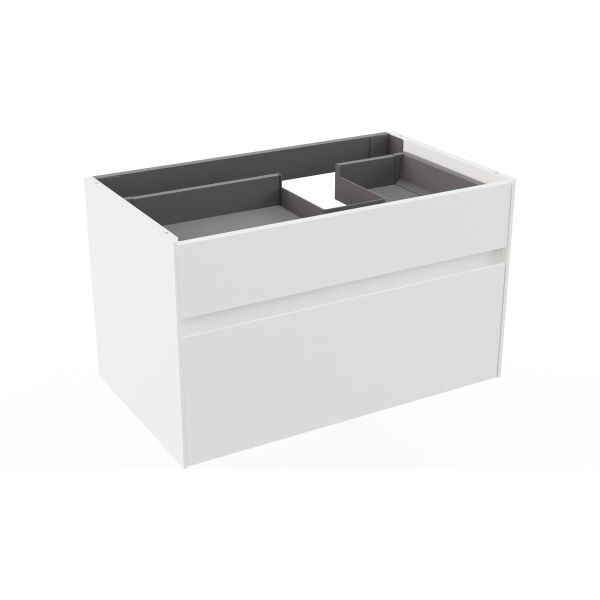 Meuble sous lavabo Alterna elena S Blanc premium image number 1