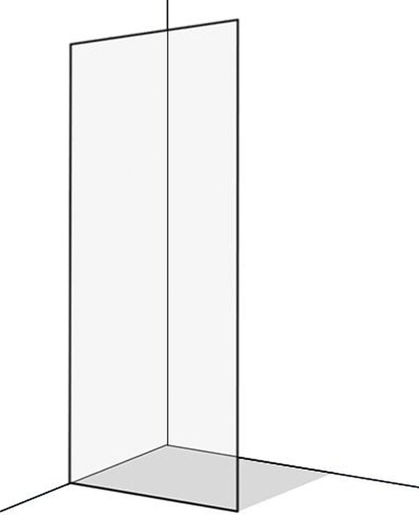 Paroi lat&eacute;rale en pose libre Koralle X88 Free AP1 Verre clair Duschguard image number 0