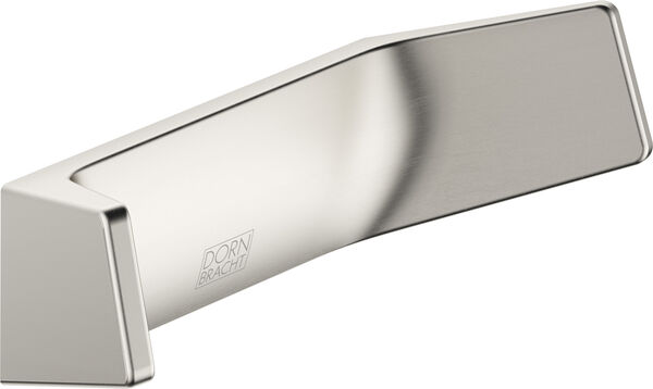 Gancio portasciugamani Dornbracht Imo, modello a parete, doppio, larghezza 126 mm, altezza 46 mm, image number 0