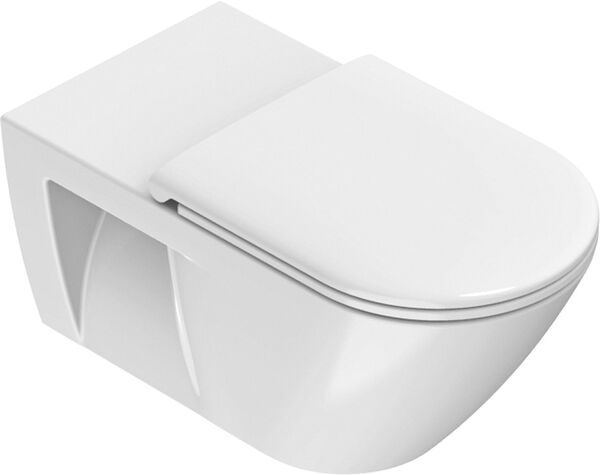 Wand-Klosett Catalano Comfort rimless Weiss Cleaneffekt image number 0