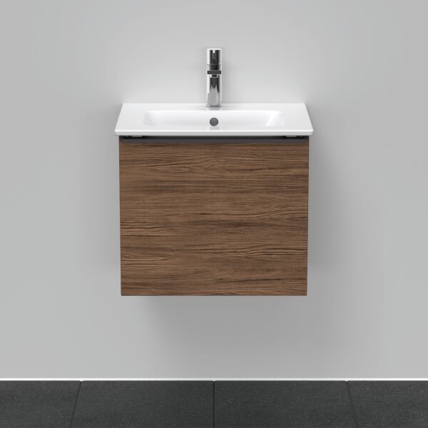 Meuble sous-lavabo Duravit D-Neo Noyer fonc&eacute; image number 2