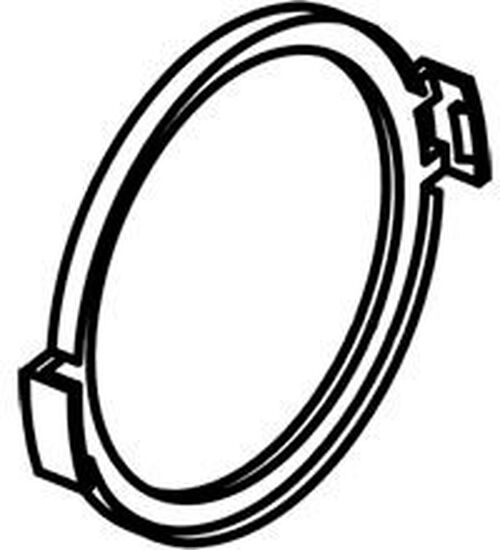 Anello a collare per troppopieno Hansgrohe Exafil
