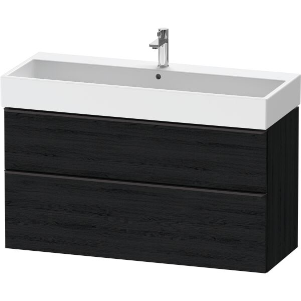 Armadio sottolavabo Duravit D-Neo Rovere nero image number 1